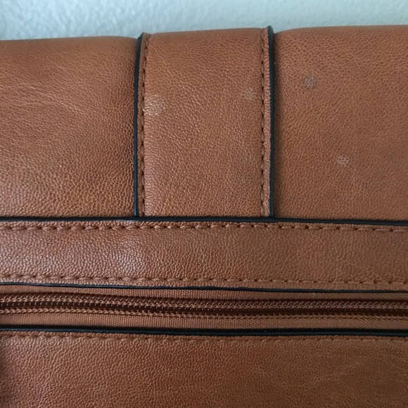 Boho vintage style crossbody leather purse - Picture 8 of 8